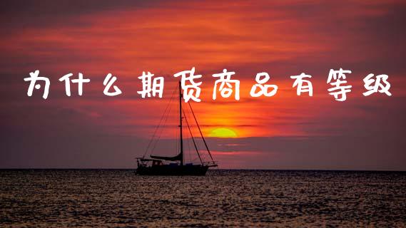 为什么期货商品有等级_https://m.fansifence.com_个股行情_第1张