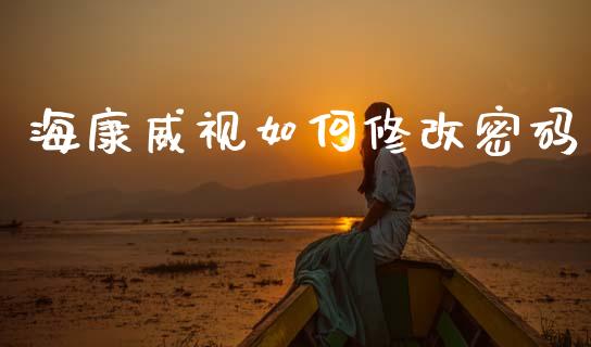 海康威视如何修改密码_https://m.fansifence.com_消费金融_第1张