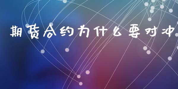 期货合约为什么要对冲_https://m.fansifence.com_消费金融_第1张