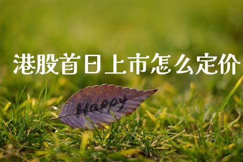 港股首日上市怎么定价_https://m.fansifence.com_贵金属行情_第1张