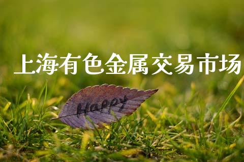 上海有色金属交易市场_https://m.fansifence.com_公募基金_第1张