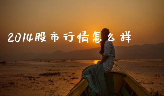 2014股市行情怎么样_https://m.fansifence.com_消费金融_第1张