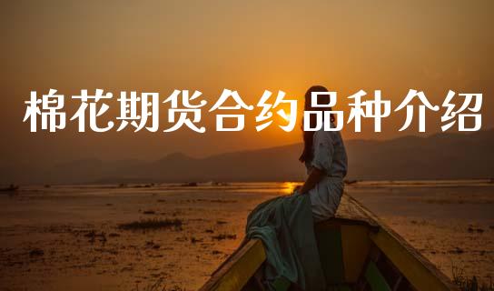 棉花期货合约品种介绍_https://m.fansifence.com_个股行情_第1张