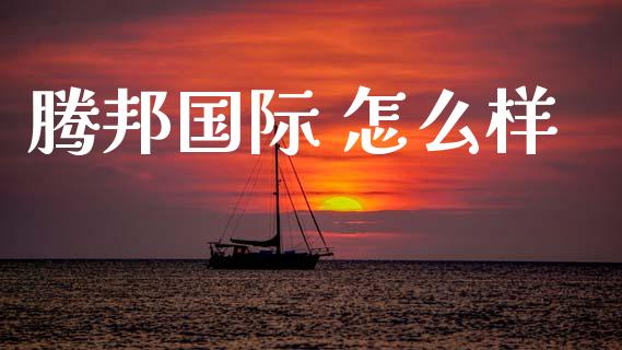 腾邦国际 怎么样_https://m.fansifence.com_个股行情_第1张