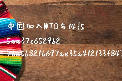中国加入WTO与14%关税：深度解析_https://m.fansifence.com_个股行情_第1张