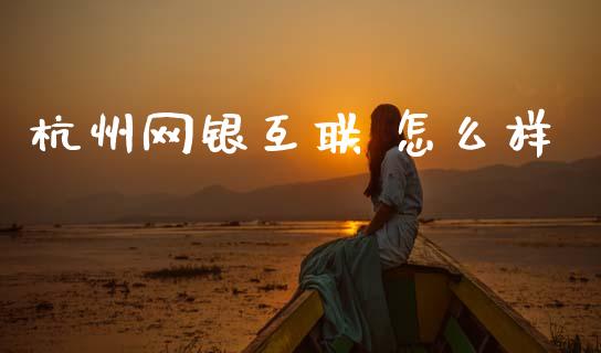杭州网银互联 怎么样_https://m.fansifence.com_公募基金_第1张