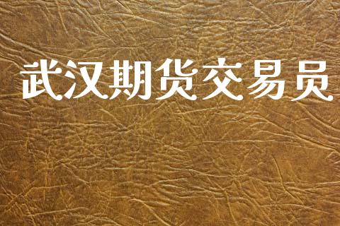 武汉期货交易员_https://m.fansifence.com_公募基金_第1张