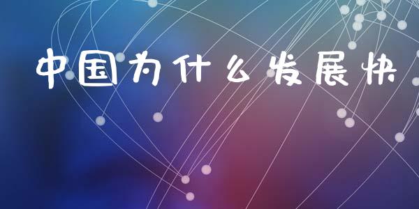 中国为什么发展快_https://m.fansifence.com_消费金融_第1张