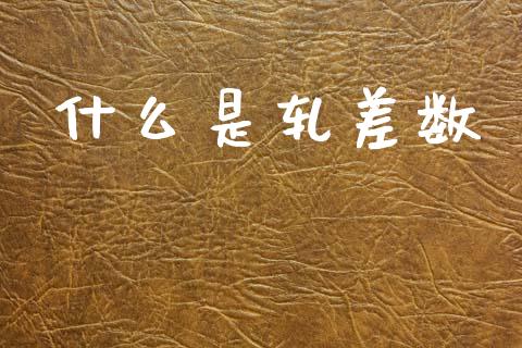 什么是轧差数_https://m.fansifence.com_贵金属行情_第1张