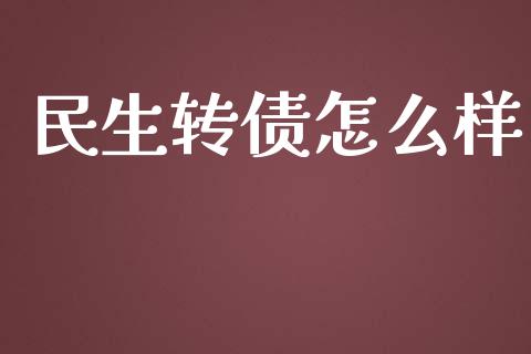 民生转债怎么样_https://m.fansifence.com_个股行情_第1张