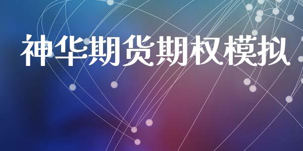 神华期货期权模拟_https://m.fansifence.com_公募基金_第1张