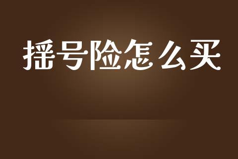 摇号险怎么买_https://m.fansifence.com_公募基金_第1张