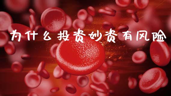 为什么投资妙资有风险_https://m.fansifence.com_公募基金_第1张
