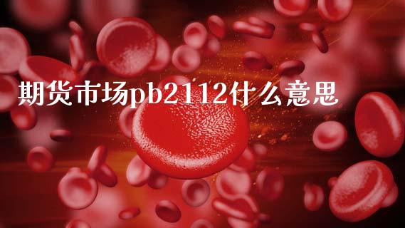 期货市场pb2112什么意思_https://m.fansifence.com_个股行情_第1张