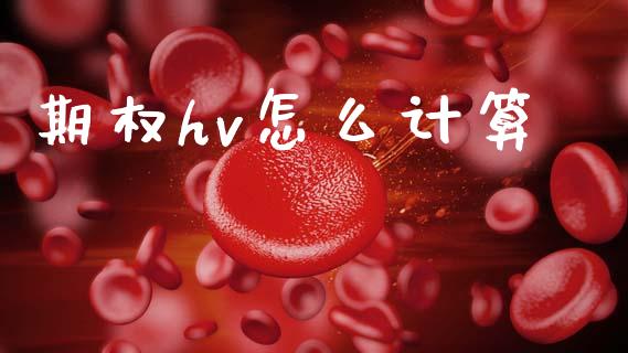 期权hv怎么计算_https://m.fansifence.com_公募基金_第1张
