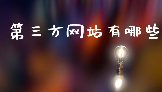 第三方网站有哪些_https://m.fansifence.com_公募基金_第1张
